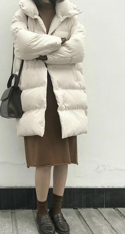 Oversize Puffer Jacket-Bomber Coats-Arimonz-Arimonz