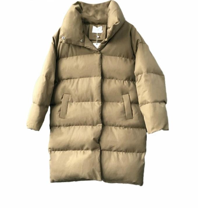 Oversize Puffer Jacket-Bomber Coats-Arimonz-khaki-M-Arimonz
