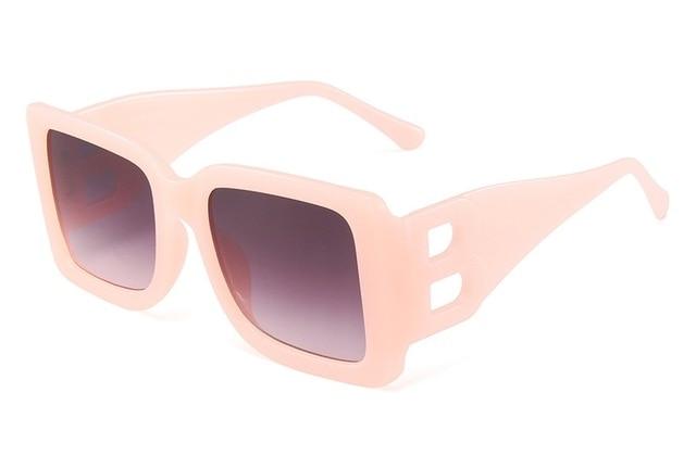 Oversize Sunglasses for Woman Big Frame Fashion Sunglasses-Sunglasses-Arimonz-Pink Gray Pink-Arimonz