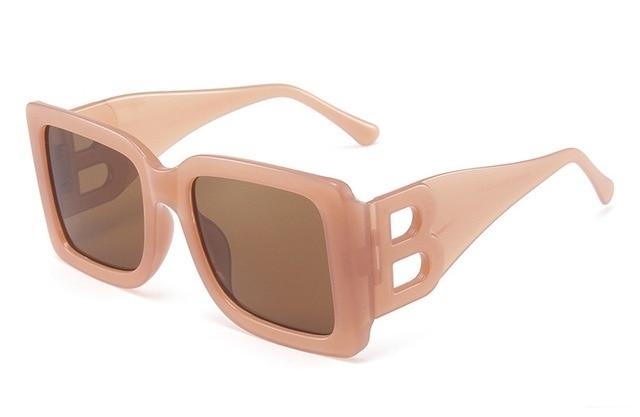 Oversize Sunglasses for Woman Big Frame Fashion Sunglasses-Sunglasses-Arimonz-Tea Tea-Arimonz
