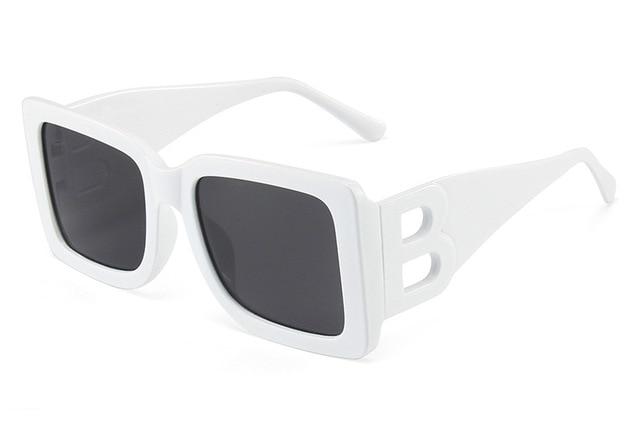 Oversize Sunglasses for Woman Big Frame Fashion Sunglasses-Sunglasses-Arimonz-White Gray-Arimonz