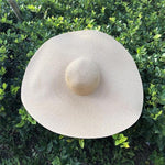 Oversized Beach Hat-Hats-Arimonz-beige-Arimonz