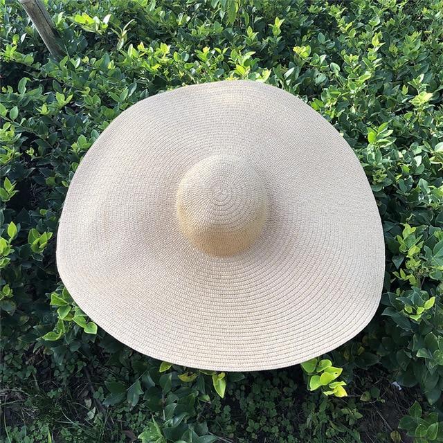 Oversized Beach Hat-Hats-Arimonz-beige-Arimonz
