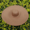 Oversized Beach Hat-Hats-Arimonz-coffee-Arimonz