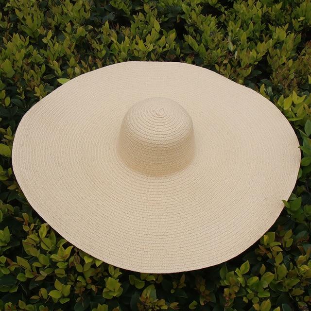 Oversized Beach Hat-Hats-Arimonz-dark beige-Arimonz