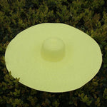 Oversized Beach Hat-Hats-Arimonz-Fluorescent yellow-Arimonz