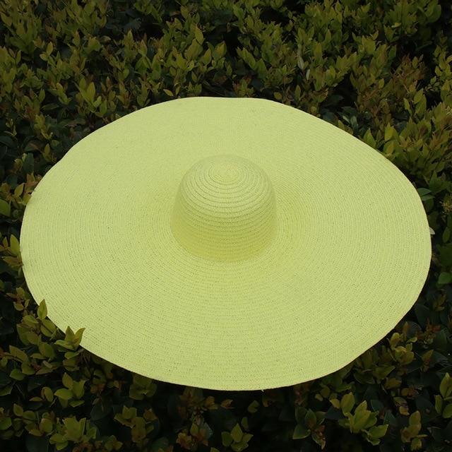 Oversized Beach Hat-Hats-Arimonz-Fluorescent yellow-Arimonz