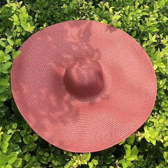 Oversized Beach Hat-Hats-Arimonz-wine red-Arimonz