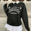 Oversized Hoodies Streetwear Chic Letter Print Long Sleeve Hoodies-Pullovers-Arimonz-Arimonz