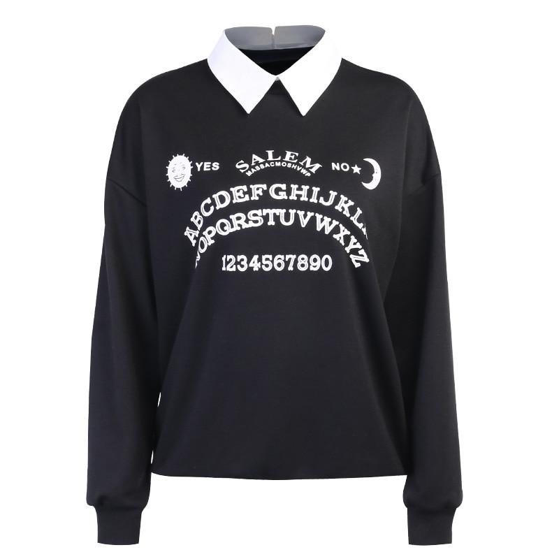 Oversized Hoodies Streetwear Chic Letter Print Long Sleeve Hoodies-Pullovers-Arimonz-Arimonz