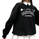 Oversized Hoodies Streetwear Chic Letter Print Long Sleeve Hoodies-Pullovers-Arimonz-Arimonz