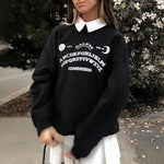 Oversized Hoodies Streetwear Chic Letter Print Long Sleeve Hoodies-Pullovers-Arimonz-S-Arimonz