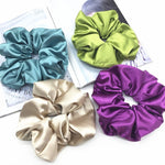 Oversized Scrunchies Big Rubber Hair Ties Elastic Hair Bands-Hair Accessories-Arimonz-Arimonz