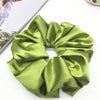 Oversized Scrunchies Big Rubber Hair Ties Elastic Hair Bands-Hair Accessories-Arimonz-Apple Green-Arimonz