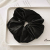 Oversized Scrunchies Big Rubber Hair Ties Elastic Hair Bands-Hair Accessories-Arimonz-Black-Arimonz