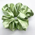 Oversized Scrunchies Big Rubber Hair Ties Elastic Hair Bands-Hair Accessories-Arimonz-Green-Arimonz