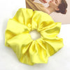 Oversized Scrunchies Big Rubber Hair Ties Elastic Hair Bands-Hair Accessories-Arimonz-Yellow-Arimonz
