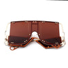 Oversized Square Sunglasses Unique And Fashionable Eyewear-Sunglasses-Arimonz-Brown-Arimonz
