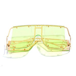 Oversized Square Sunglasses Unique And Fashionable Eyewear-Sunglasses-Arimonz-Yellow-Arimonz