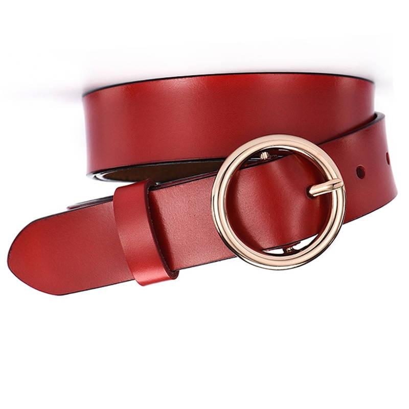 Parker Circle Pin Buckle Belt-Belts-Arimonz-Arimonz