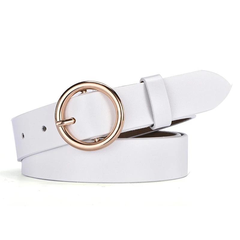 Parker Circle Pin Buckle Belt-Belts-Arimonz-Arimonz