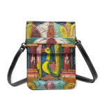 Peacock Shoulder Bag Streetwear Leather Mobile Phone Bag Shoulder Bags-Handbags-Arimonz-Multicolor - 11-Arimonz