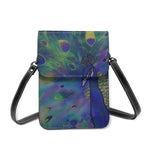Peacock Shoulder Bag Streetwear Leather Mobile Phone Bag Shoulder Bags-Handbags-Arimonz-Purple - 17-Arimonz