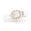 Pearl Buckle Decorative Belt-Belts-Arimonz-white-Arimonz