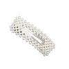 Pearl Hair Clip Snap Barrettes-Hair Accessories-Arimonz-Arimonz