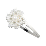 Pearl Hair Clip Snap Barrettes-Hair Accessories-Arimonz-16-Arimonz