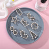 Pearl Hair Clip Snap Barrettes-Hair Accessories-Arimonz-Arimonz