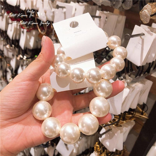 Pearl Hair Tie-Hair Accessories-Arimonz-Arimonz