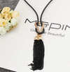 Pendant Necklace Tassel Long Winter Sweater Chain Necklace-Necklaces-Arimonz-Arimonz