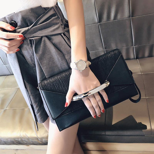 Penelope Envelope Clutch Bag-Handbags-Arimonz-Arimonz