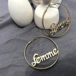 Personality Hoop Earrings-Earrings-Arimonz-Arimonz