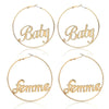 Personality Hoop Earrings-Earrings-Arimonz-Arimonz
