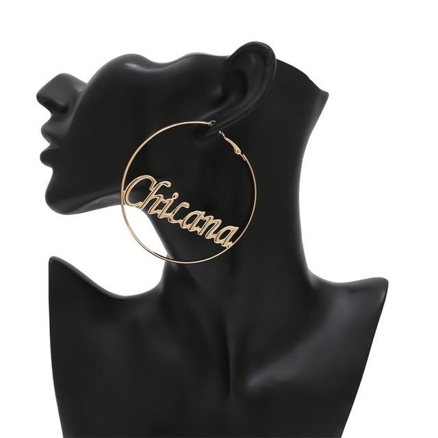 Personality Hoop Earrings-Earrings-Arimonz-Gold Color-Arimonz