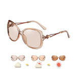Photochromic Polarized Lady Sunglasses Vintage Big Shades For Women-Sunglasses-Arimonz-Cham-champagne lens-Arimonz