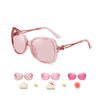Photochromic Polarized Lady Sunglasses Vintage Big Shades For Women-Sunglasses-Arimonz-Pink-pink lens-Arimonz