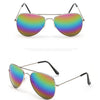 Pilot Mirror Sunglasses-Sunglasses-Arimonz-Gold Colorful-Arimonz