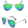 Pilot Mirror Sunglasses-Sunglasses-Arimonz-Gold Green-Arimonz