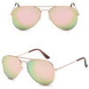 Pilot Mirror Sunglasses-Sunglasses-Arimonz-Gold Pink-Arimonz