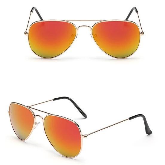 Pilot Mirror Sunglasses-Sunglasses-Arimonz-Gold Red-Arimonz