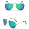 Pilot Mirror Sunglasses-Sunglasses-Arimonz-Silver Green-Arimonz