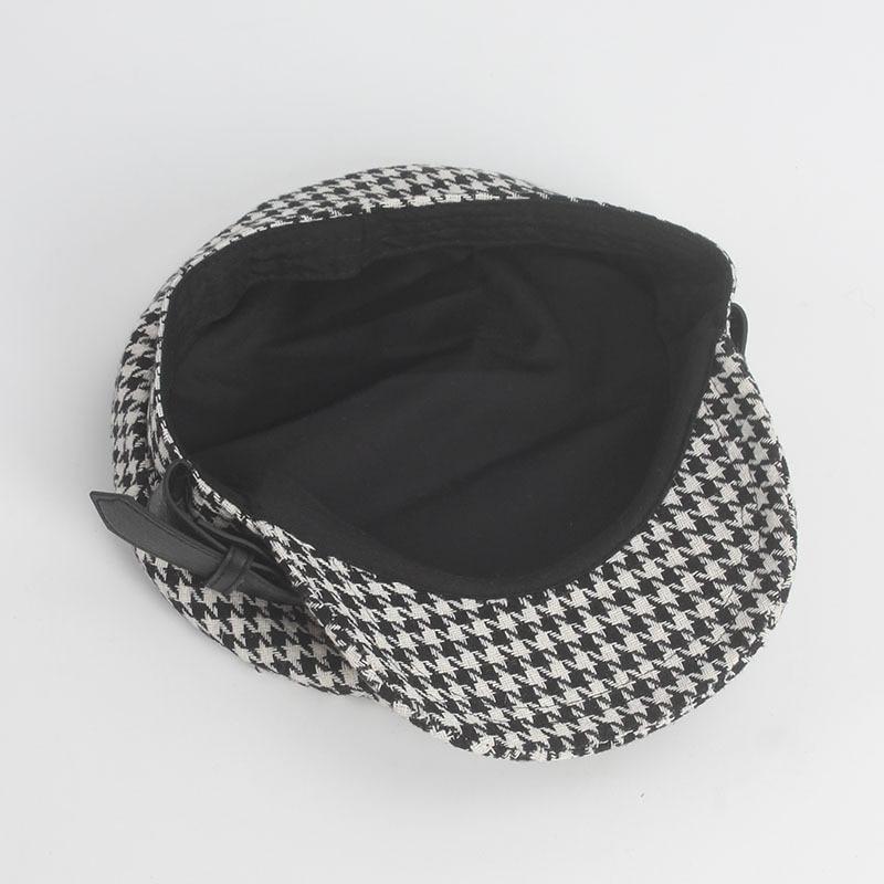Plaid Belt Visor Cap-Hats-Arimonz-Arimonz