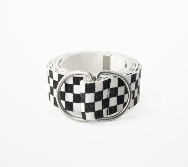 Plaid Checkered Belt-Belts-Arimonz-Arimonz