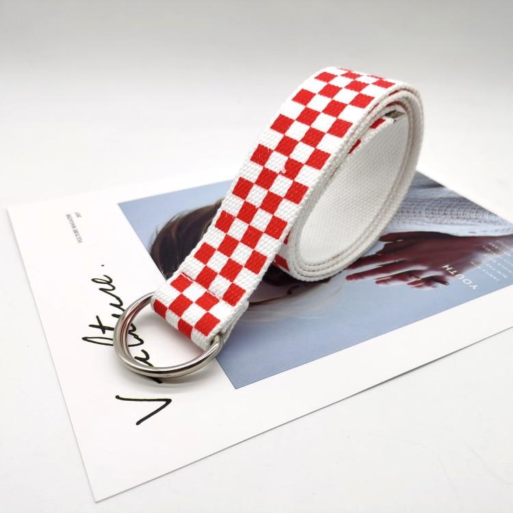 Plaid Checkered Belt-Belts-Arimonz-Arimonz