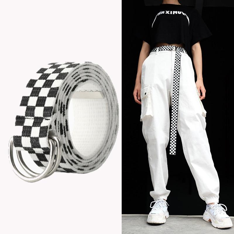 Plaid Checkered Belt-Belts-Arimonz-Arimonz