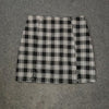 Plaid Pencil Skirts Women's High Waist Mini Skirts Lining With Shorts-Skirts-Arimonz-Black square-XS-Arimonz
