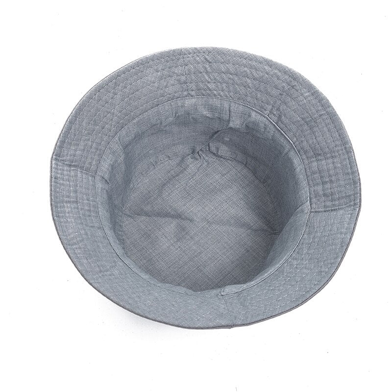 Plain Design Summer Fishing Sun Hat For Women Outdoor Bucket Cap-Bucket Hats-Arimonz-Arimonz